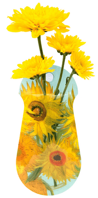 Van Gogh Suction Sunflowers Vase - The Weitzman Museum Store - 7 - 847384018619