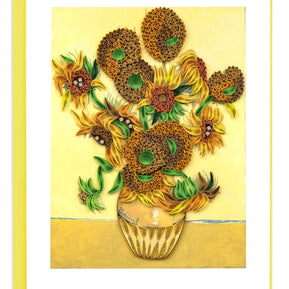 Van Gogh Sunflower Card - The Weitzman Museum Store - AS0012