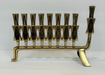 Vintage Israeli Brass Menorah - The Weitzman Museum Store - M-837