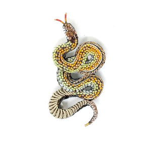 Viper Snake Brooch Pin - The Weitzman Museum Store - 