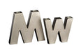 W Candleholders Black - The Weitzman Museum Store - 439427
