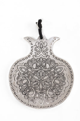 Wall Pomegranate - Silver - The Weitzman Museum Store - 425360