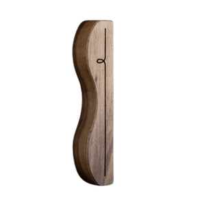 Walnut Flow Mezuzah - The Weitzman Museum Store - 