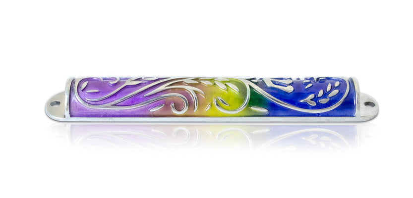 Warm Tones Nature Mezuzah - The Weitzman Museum Store - MNZ100EW