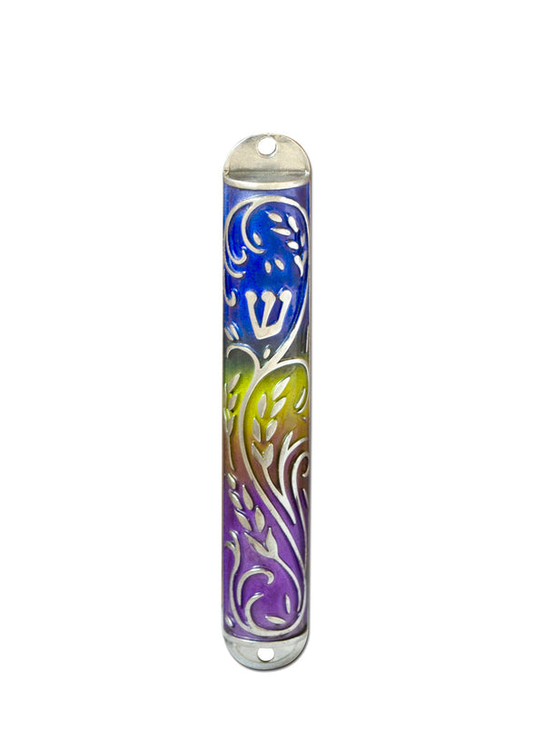 Warm Tones Nature Mezuzah - The Weitzman Museum Store - MNZ100EW