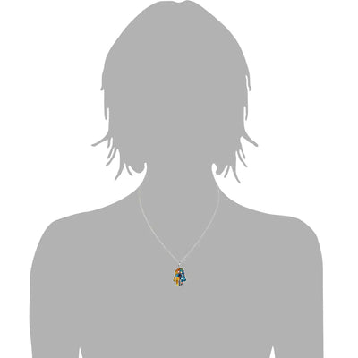 Watchful Eye Hamsa Necklace - The Weitzman Museum Store - 1430381