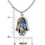 Watchful Eye Hamsa Necklace - The Weitzman Museum Store - 1430381