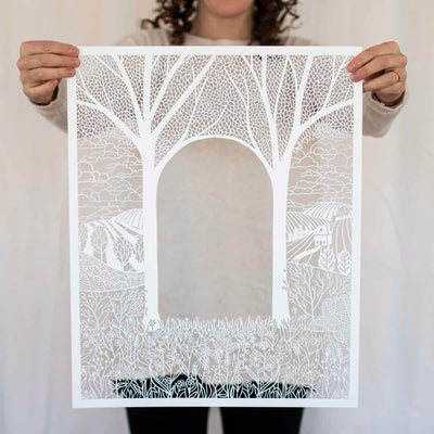 We Are Home Paper Cut Ketubah by Adriana Saipe - The Weitzman Museum Store - 1351 - 1