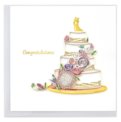Wedding Quilling Card in Multiple Designs - The Weitzman Museum Store - lv279
