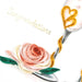Wedding Quilling Card in Multiple Designs - The Weitzman Museum Store - 259