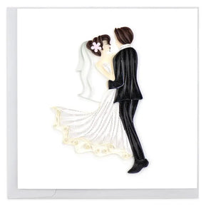 Wedding Quilling Card in Multiple Designs - The Weitzman Museum Store - 243