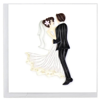 Wedding Quilling Card in Multiple Designs - The Weitzman Museum Store - 243