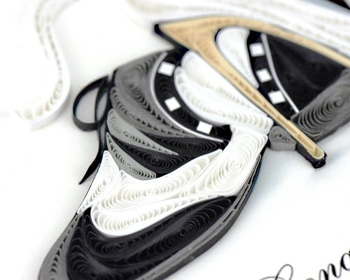 Wedding Quilling Card in Multiple Designs - The Weitzman Museum Store - 236