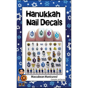 Hanukkah Nail Decals