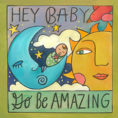 Welcome Baby Plaque - The Weitzman Museum Store - plq040s - 21