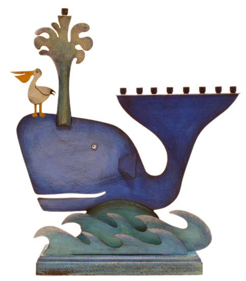 Whale Menorah