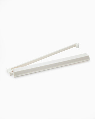 White Acrylic Rack & Pusher Set - The Weitzman Museum Store - OMM89