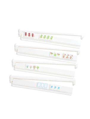 White Rack & Pusher Set - The Weitzman Museum Store - 