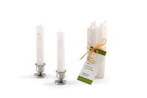 White Shabbat Candles - The Weitzman Museum Store - 7 - 847384017322