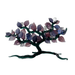 Wide Tree of Life Menorah Teal - The Weitzman Museum Store - 7-847384019651