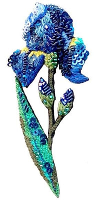 Wild Iris Brooch - The Weitzman Museum Store - TL - B - 288