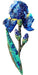 Wild Iris Brooch - The Weitzman Museum Store - TL - B - 288