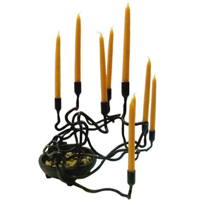 Wind Swept Hanukkah Menorah - The Weitzman Museum Store - 7 - 847384009094