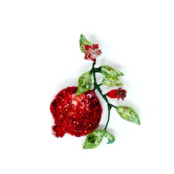 Wonderful Pomegranate Brooch Pin - The Weitzman Museum Store - TL-B-987
