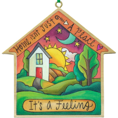 Wooden Ornament in Multiple Designs - The Weitzman Museum Store - ORN103S-1