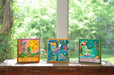 Wooden Wall Plaque Painted with Multiple Scenes - The Weitzman Museum Store - PLQ041S-47