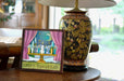 Wooden Wall Plaque Painted with Multiple Scenes - The Weitzman Museum Store - PLQ041S-20