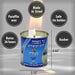 Yahrzeit Candle in Tin - The Weitzman Museum Store - MC - 1