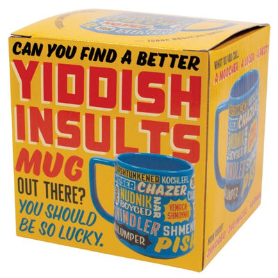 Yiddish Insults Mug - The Weitzman Museum Store - 5508