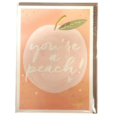 You're A Peach Card - The Weitzman Museum Store - 7-847384015323