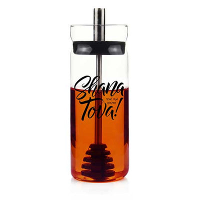 Honey Jar with Silicone Dipper