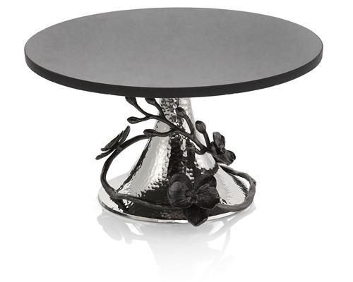 Black Orchid Cake Stand Michael Aram