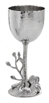 White Orchid Kiddush Cup by Michael Aram