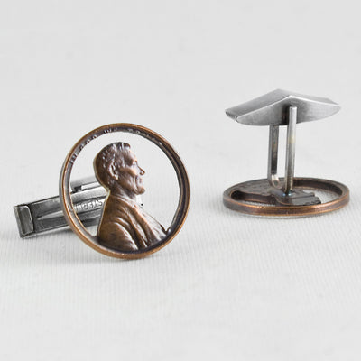Abe Penny Cufflinks by Stacey Lee Webber