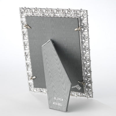 5" x 7" Silver Fontaine Frame by Olivia Riegel