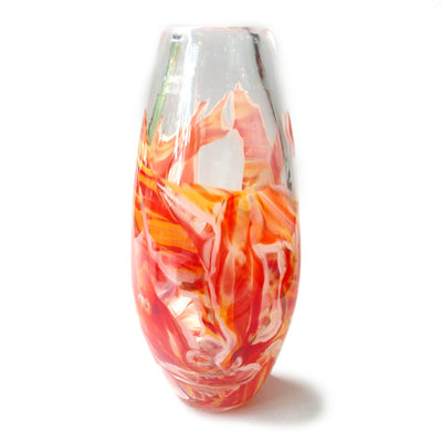 Rosetree Custom Tapered Bud Vase Wedding Glass Keepsake