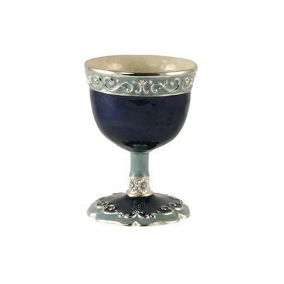 Small Baby Blue Kiddush Cup