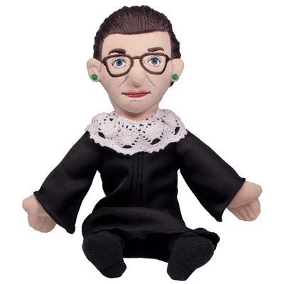 Ruth Bader Ginsburg Little Thinker Plush Doll