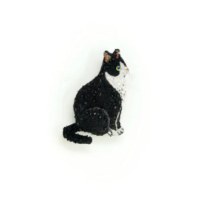 Maine Coon Cat Brooch