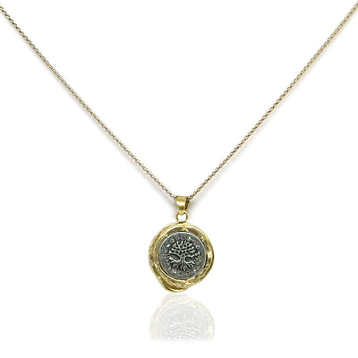 Gold Mini Guna Wax Seal Necklace