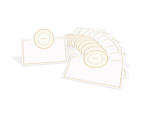Gold Passover Place Cards Caze