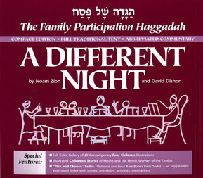 A Different Night Haggadah - Compact Edition - The Weitzman Museum Store - 7-847384010750