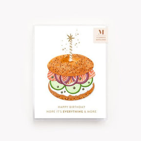 Bagel Birthday Card - The Weitzman Museum Store - gc-33
