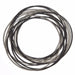 Black & Silver Unbound Piano Wire Bracelet - The Weitzman Museum Store - 574