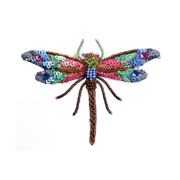 Braid Dragonfly Brooch - The Weitzman Museum Store - 7-847384019152