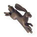 Bronze "Hare" Rabbit Mezuzah - The Weitzman Museum Store - Mez-Hare